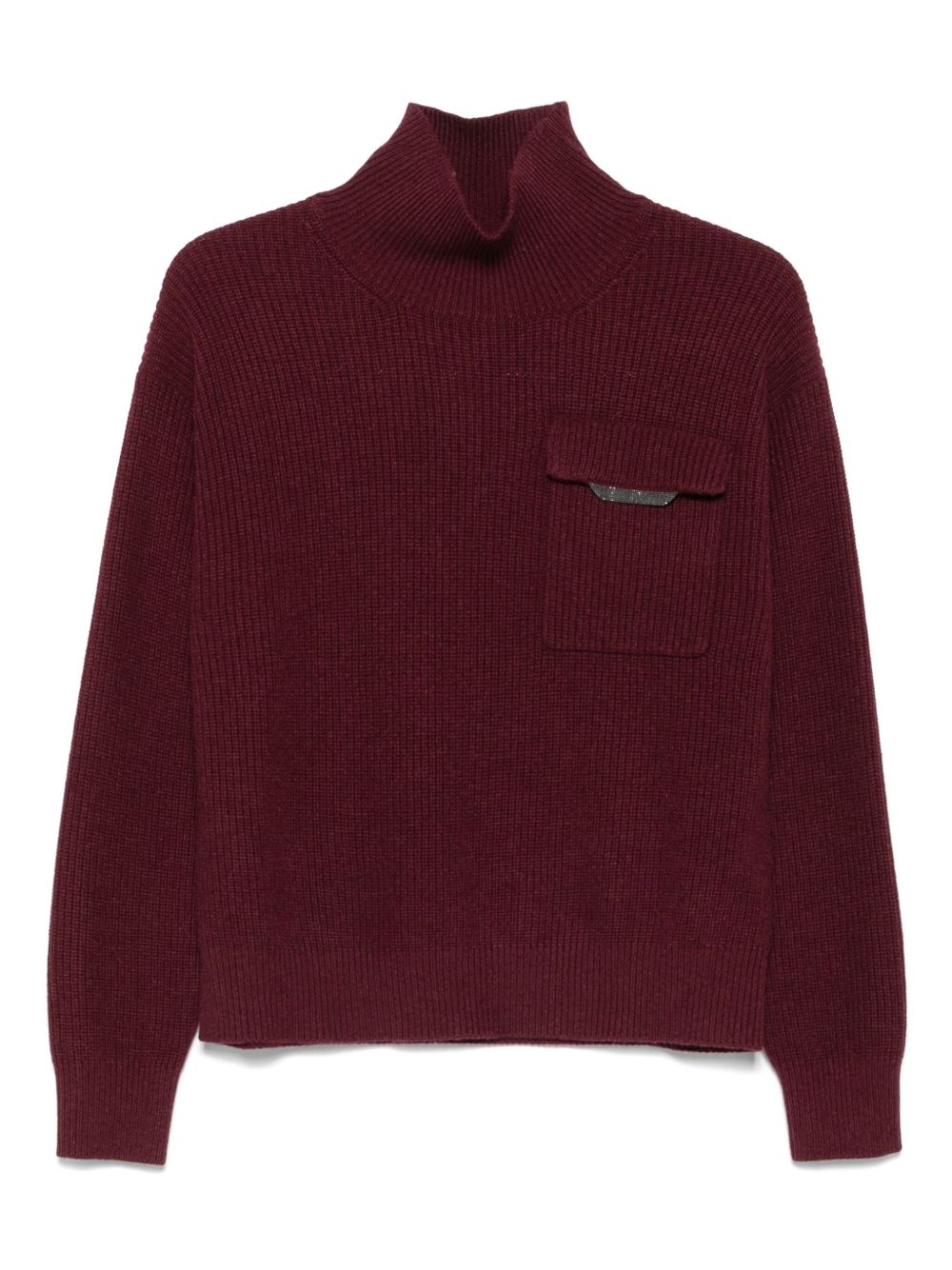 Brunello Cucinelli Sweaters Bordeaux