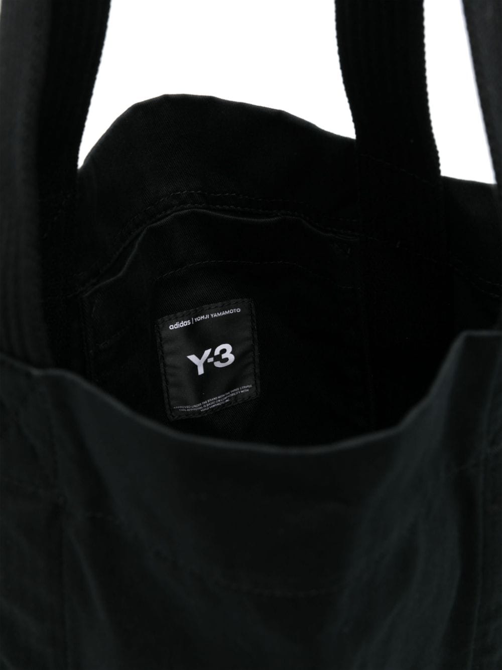 Y-3 Cotton tote bag