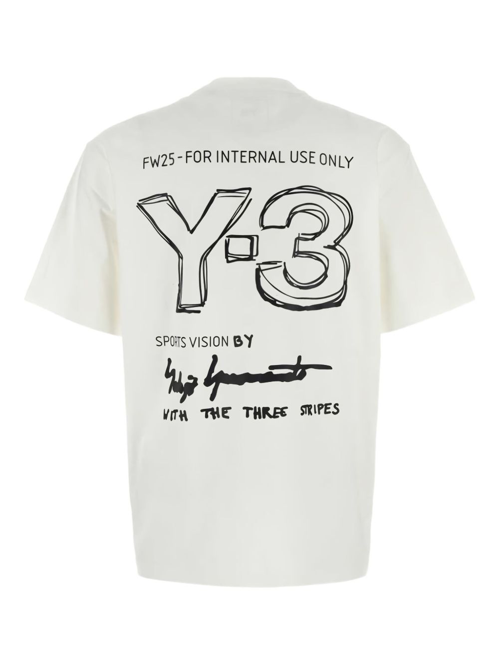 Y-3 T-shirts and Polos White