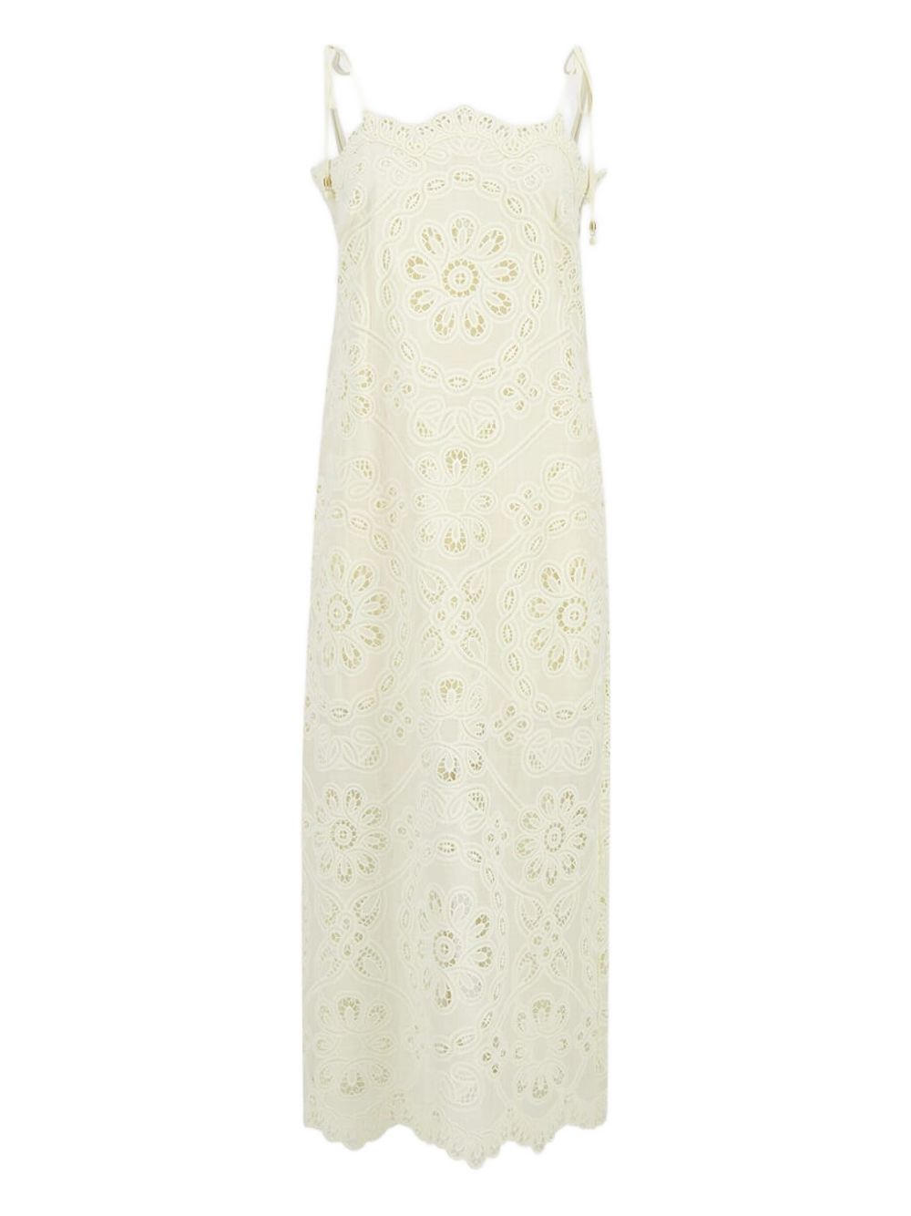 Zimmermann Floral-embroidered dress