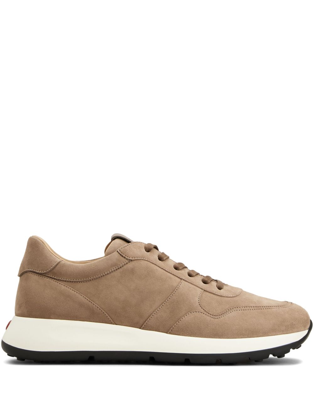 Tod's Red Dot Pashmy Suede Sneakers