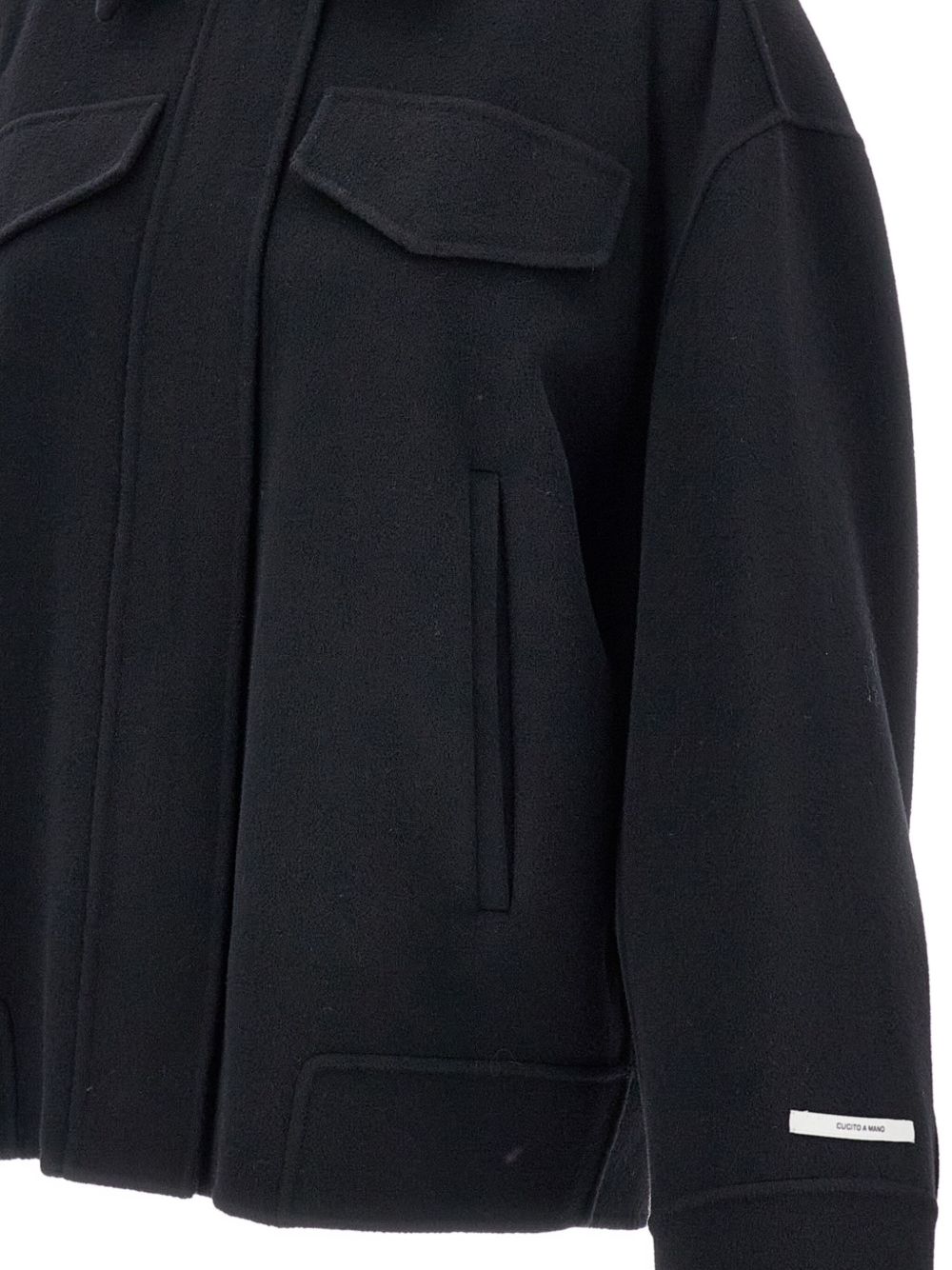 SPORTMAX PRE Coats Black