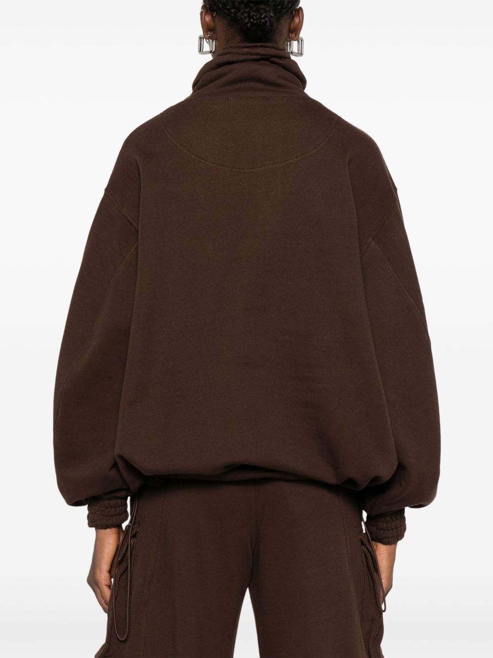 The Attico Sweaters Brown