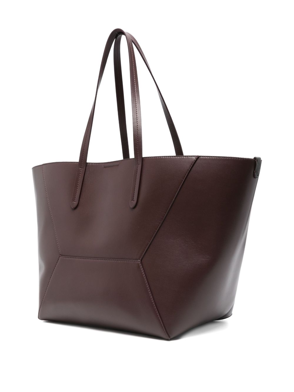 Brunello Cucinelli BC Duo leather tote bag