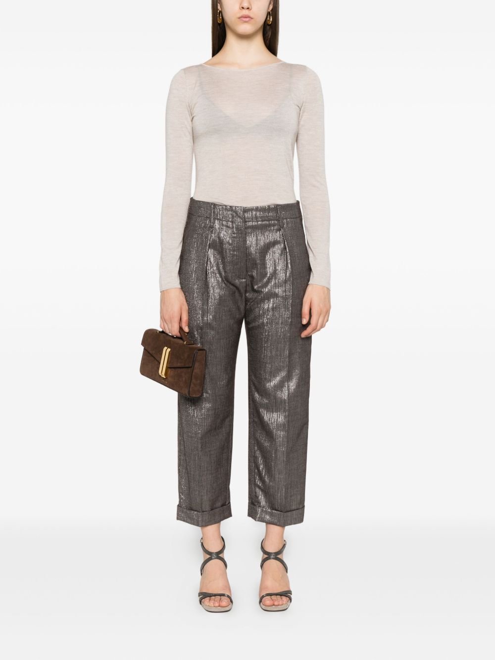 Brunello Cucinelli Long-sleeve round-neck T-shirt