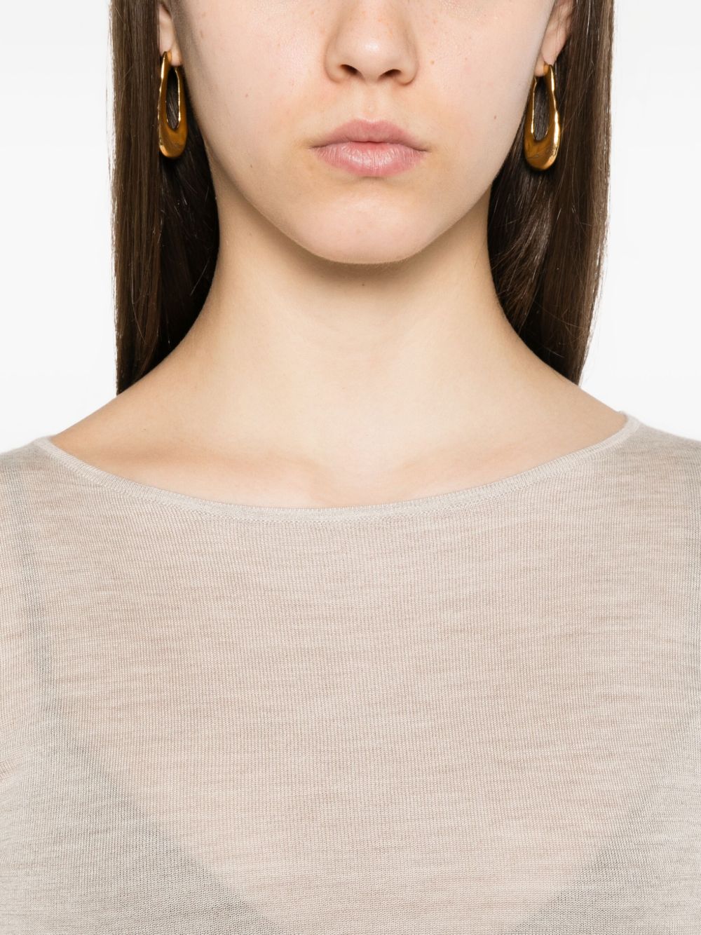 Brunello Cucinelli Long-sleeve round-neck T-shirt