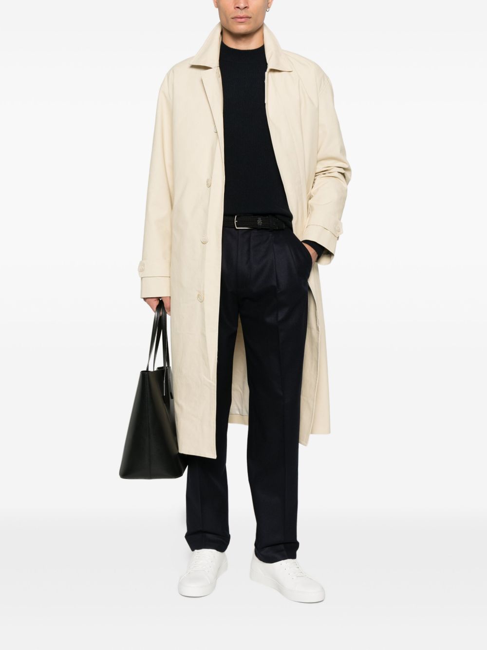 Emporio Armani Ribbed crew-neck sweater