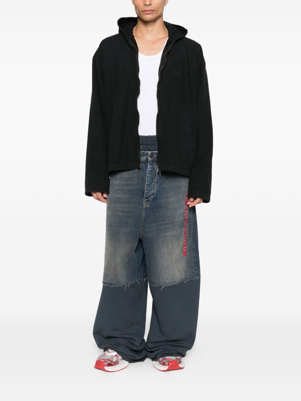 Balenciaga Jacket with hood and zip