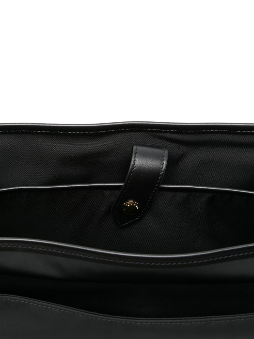 Tom Ford leather-trimmed nylon messenger bag