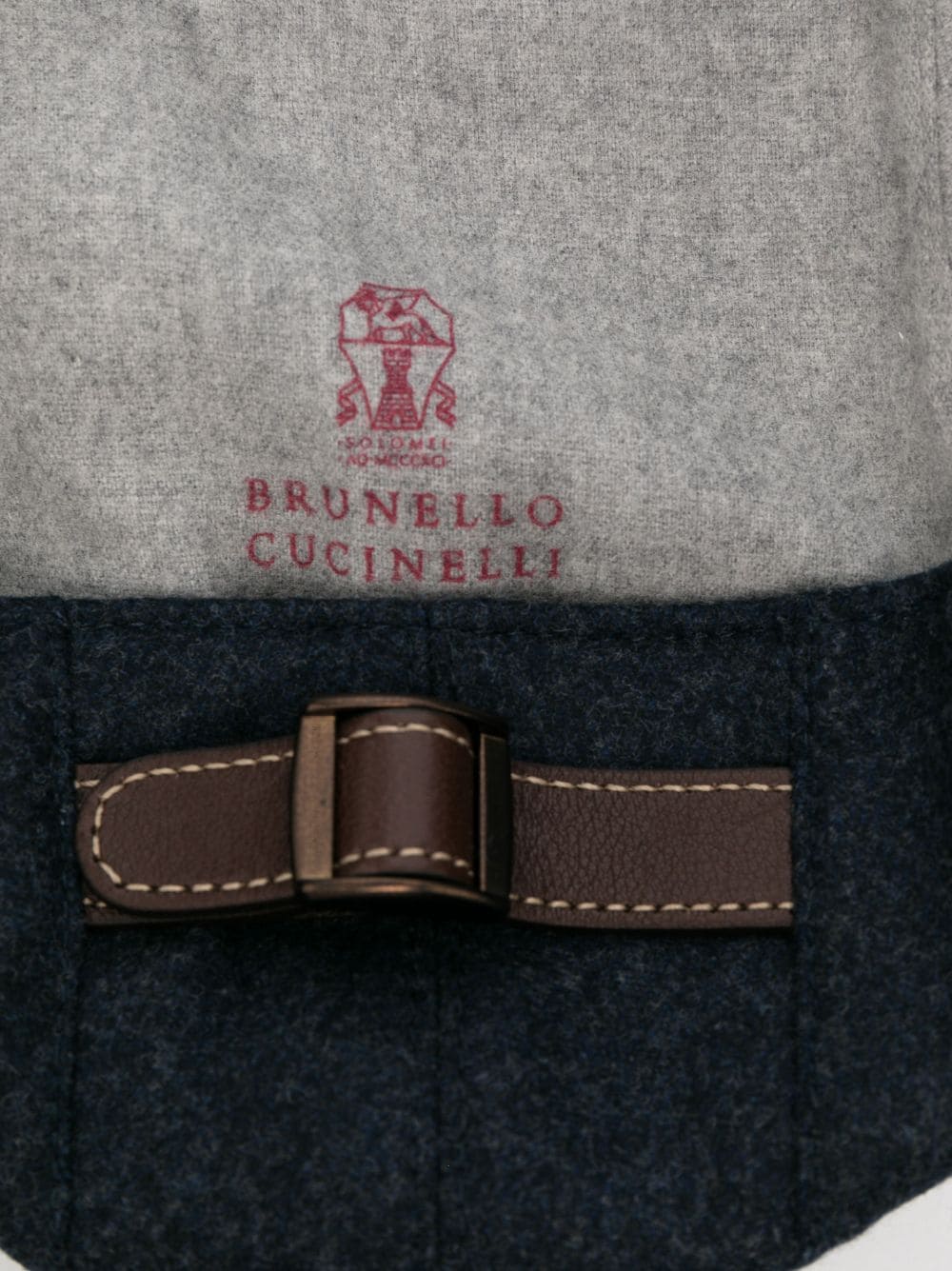 Brunello Cucinelli Logo-embroidered flat cap