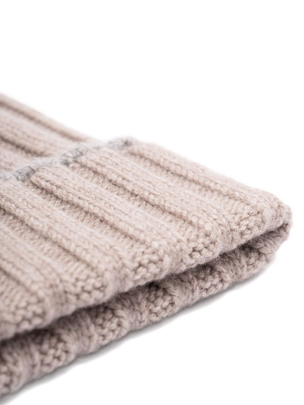 Brunello Cucinelli Cashmere Rib Knit Beanie