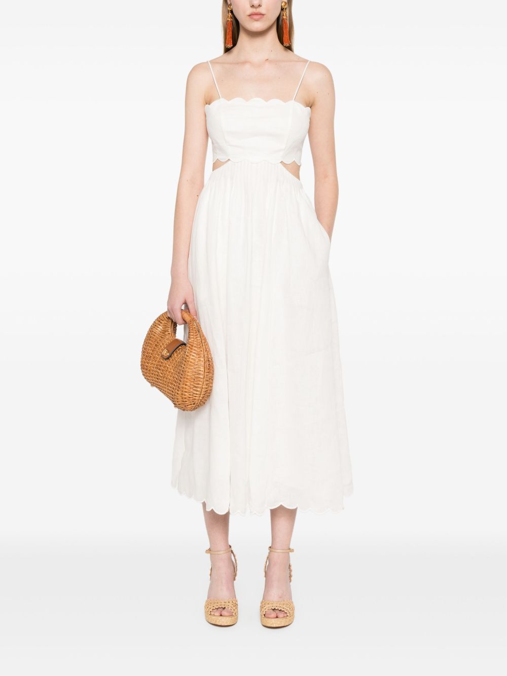 Zimmermann Rhiannon midi dress
