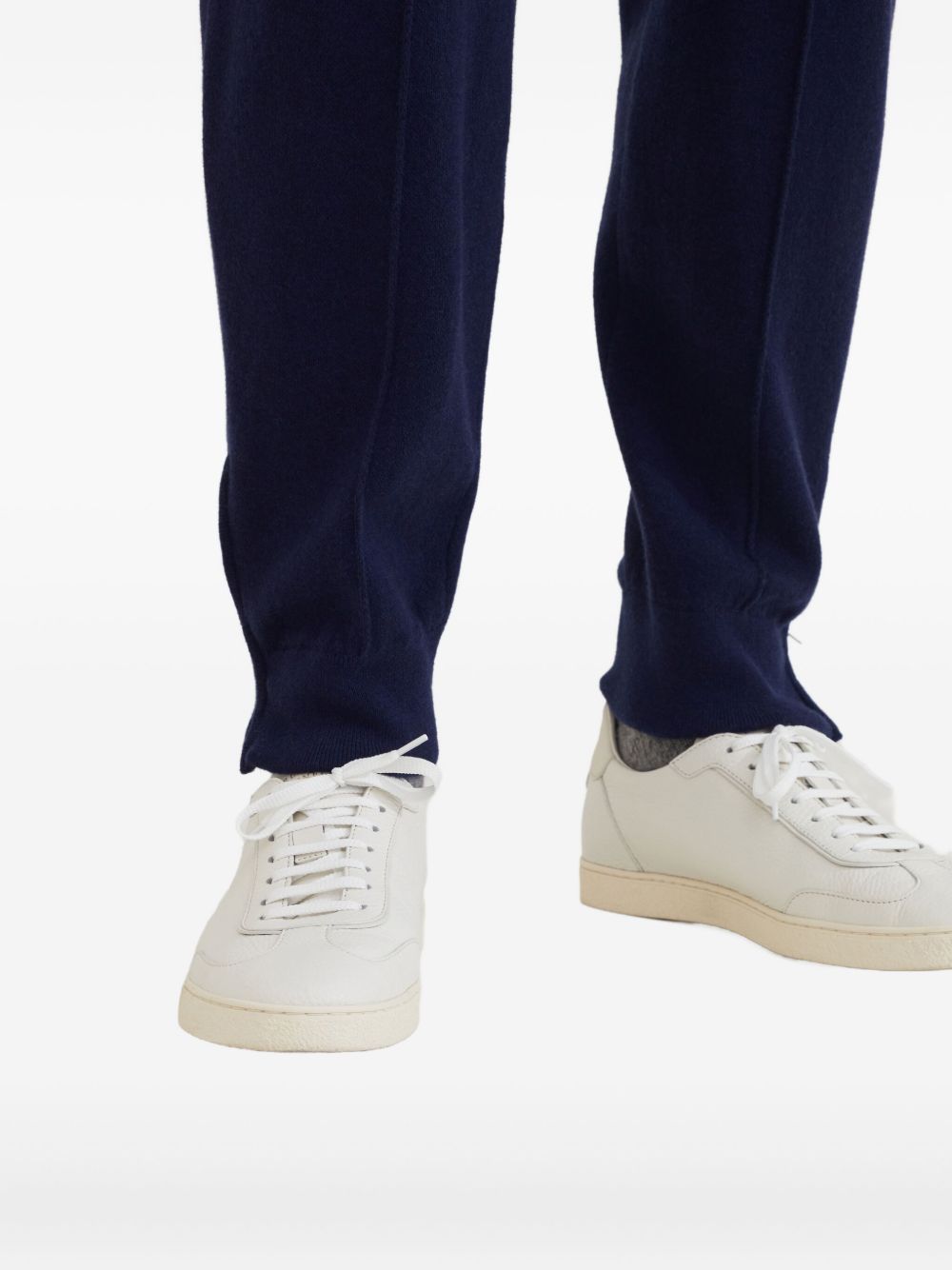 Brunello Cucinelli Deer grain sneakers