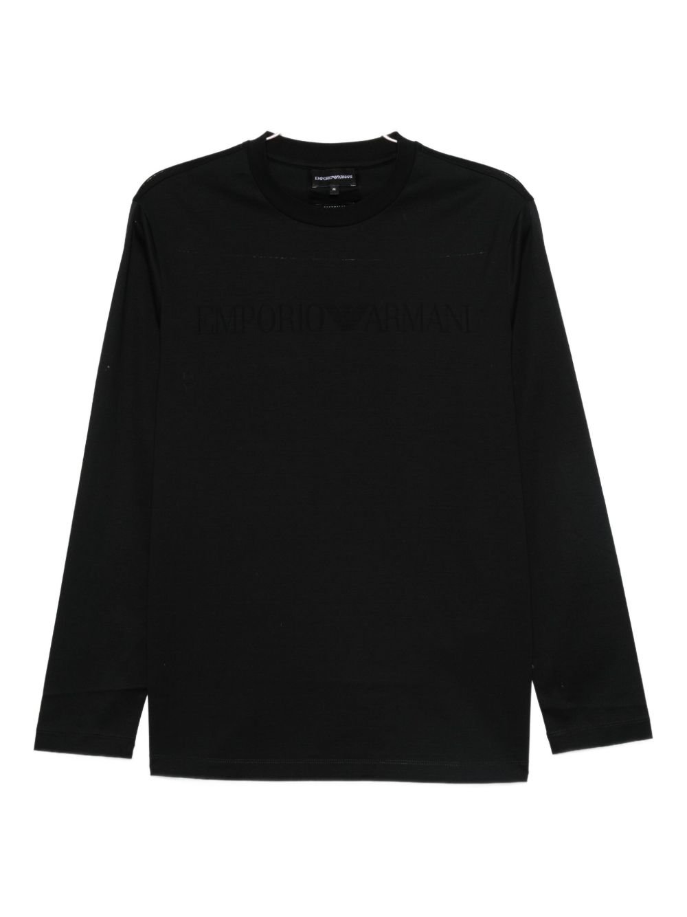 Emporio Armani Long-sleeved cotton T-shirt