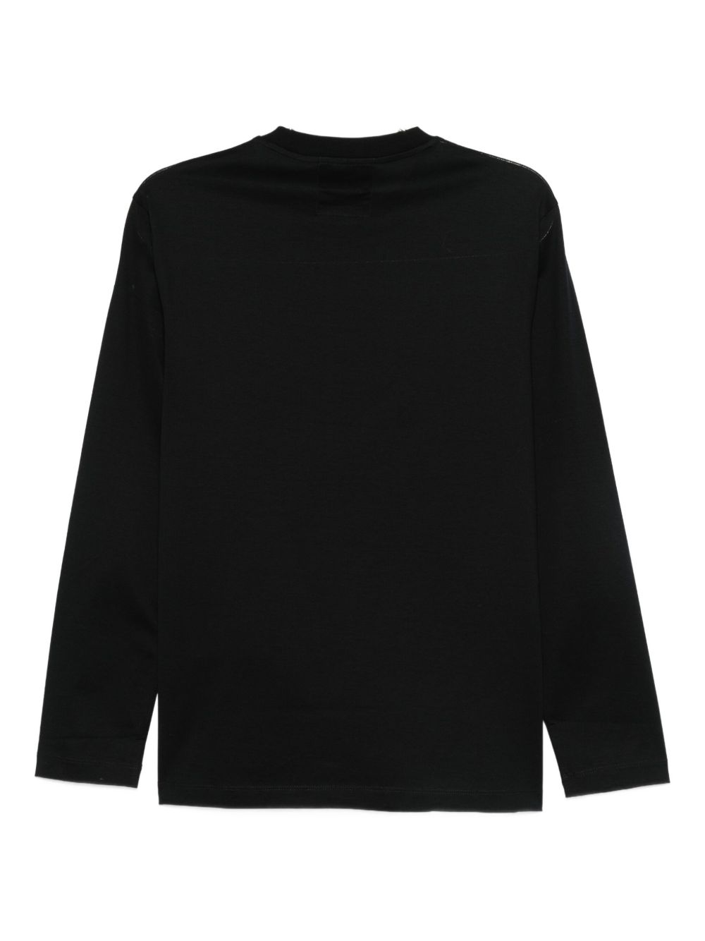 Emporio Armani Long-sleeved cotton T-shirt
