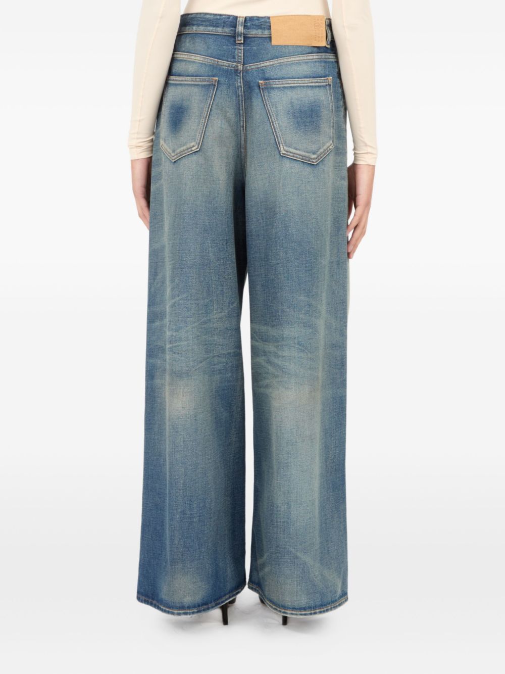 MM6 Maison Margiela Jeans Clear Blue