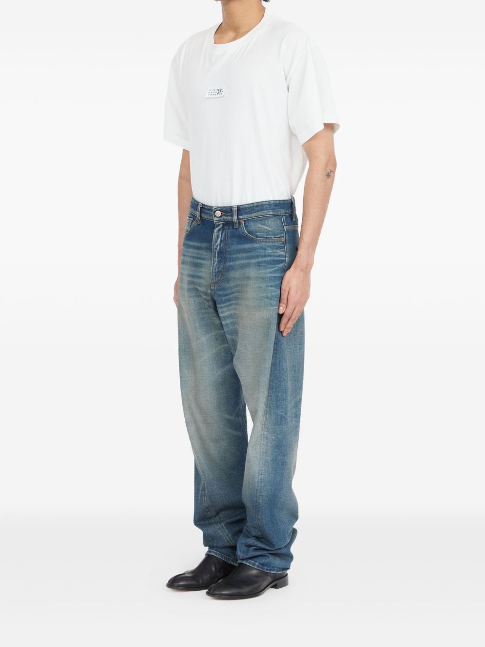 MM6 Maison Margiela Jeans Clear Blue
