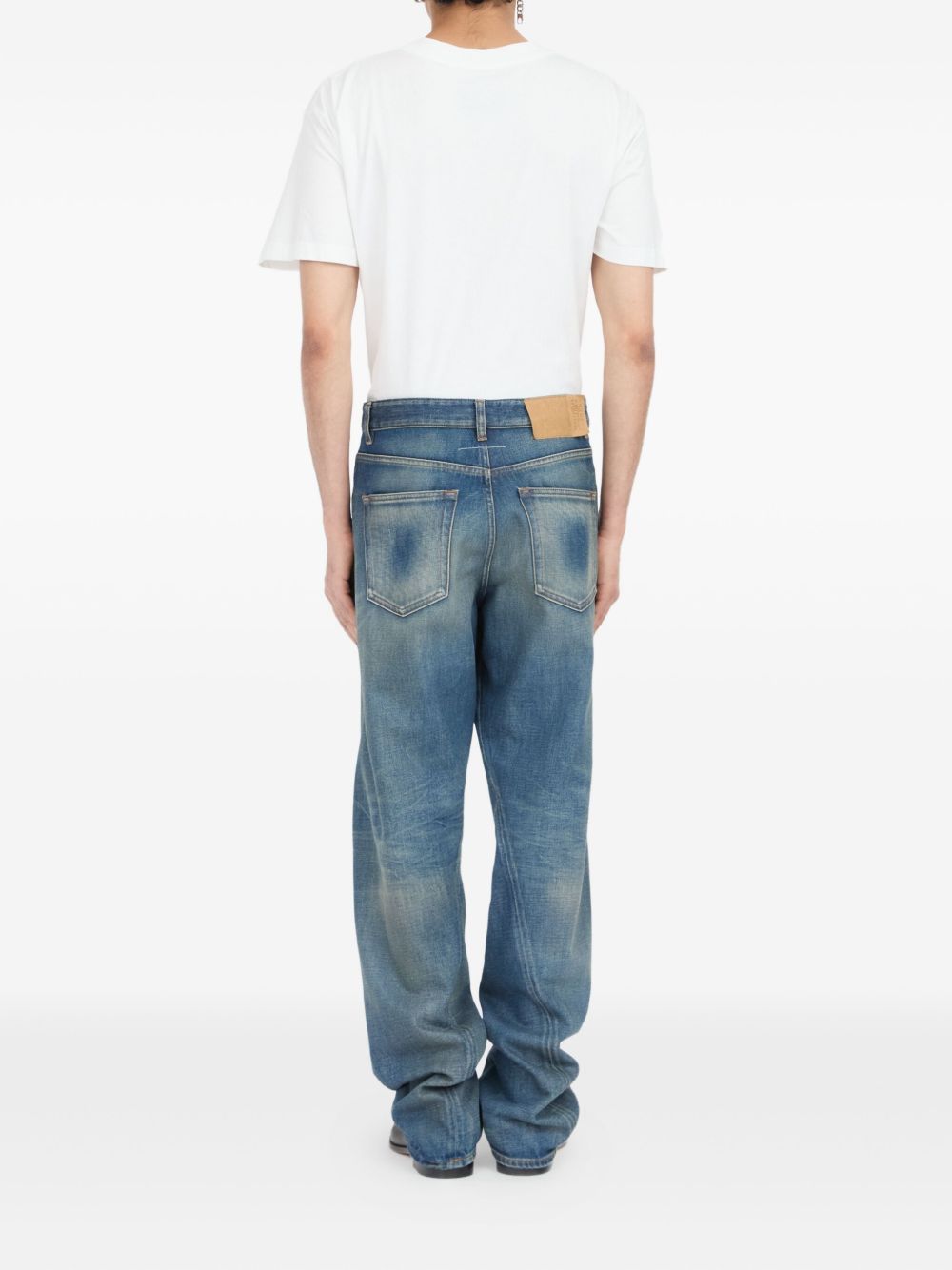MM6 Maison Margiela Jeans Clear Blue