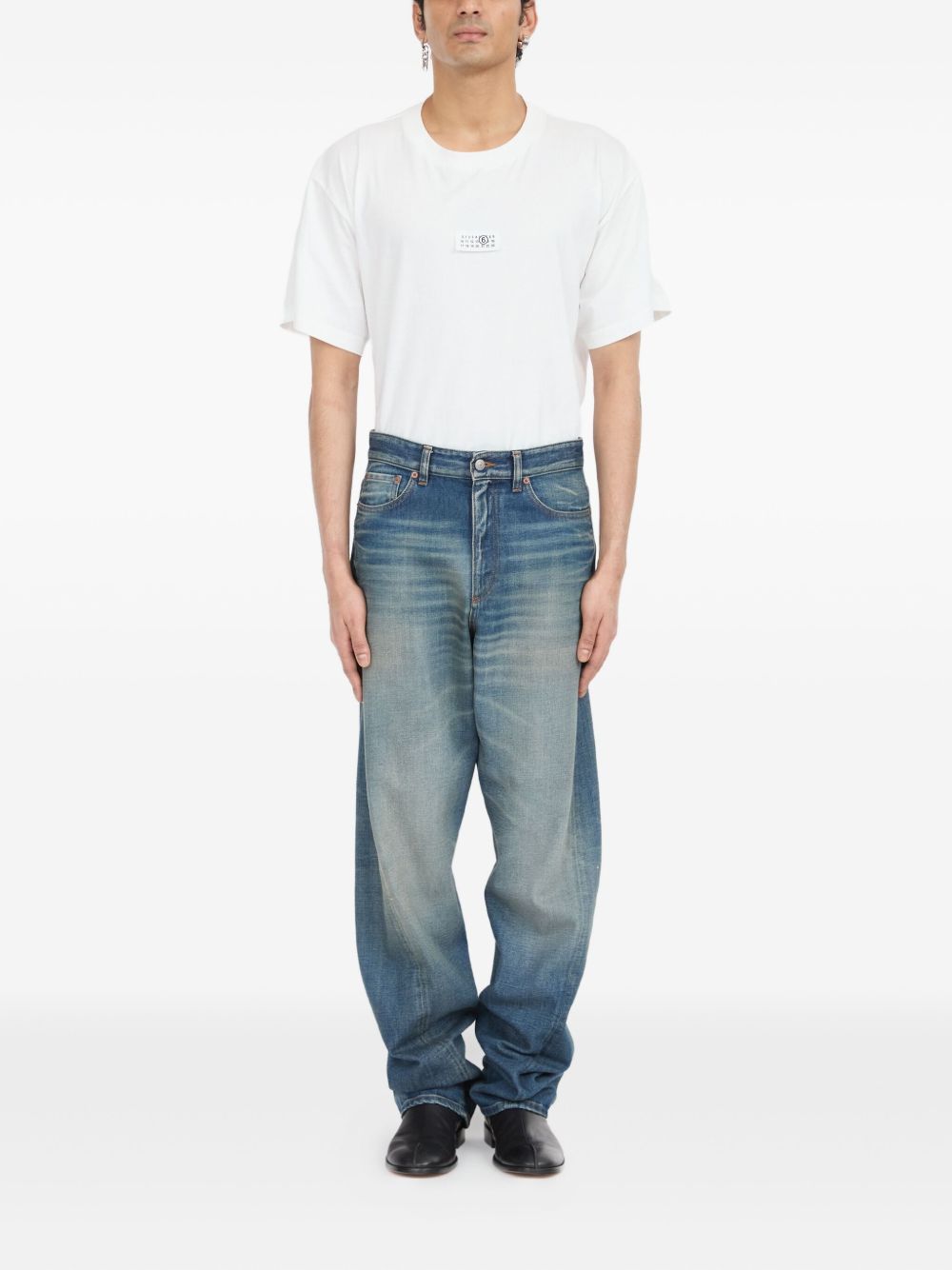 MM6 Maison Margiela Jeans Clear Blue