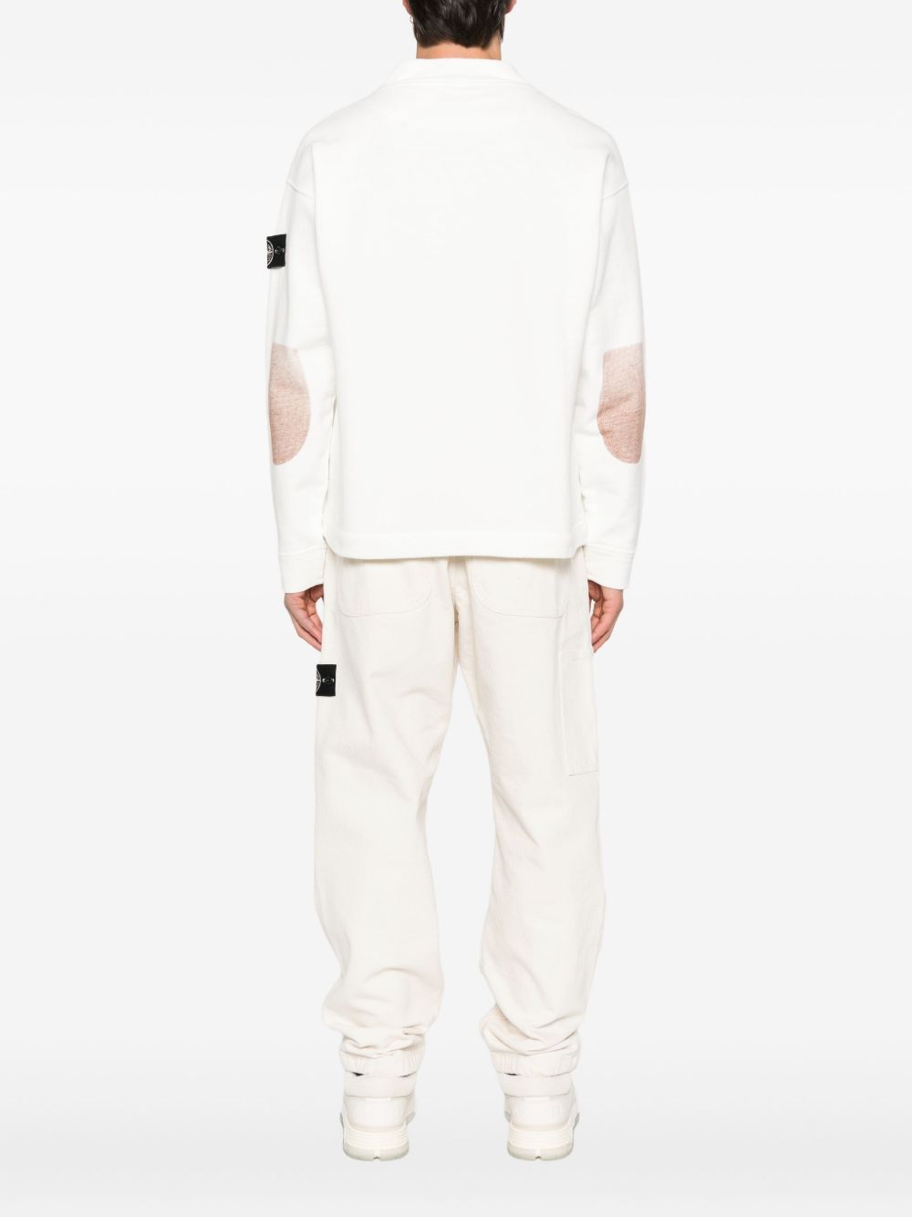 Stone Island Sweaters White