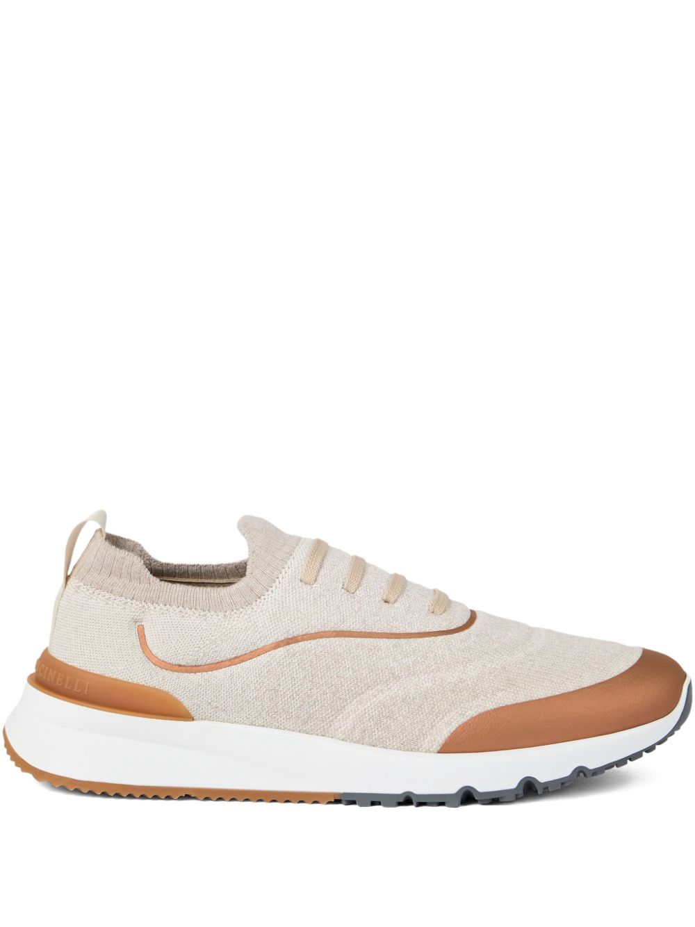 Brunello Cucinelli Techno cotton knit runners
