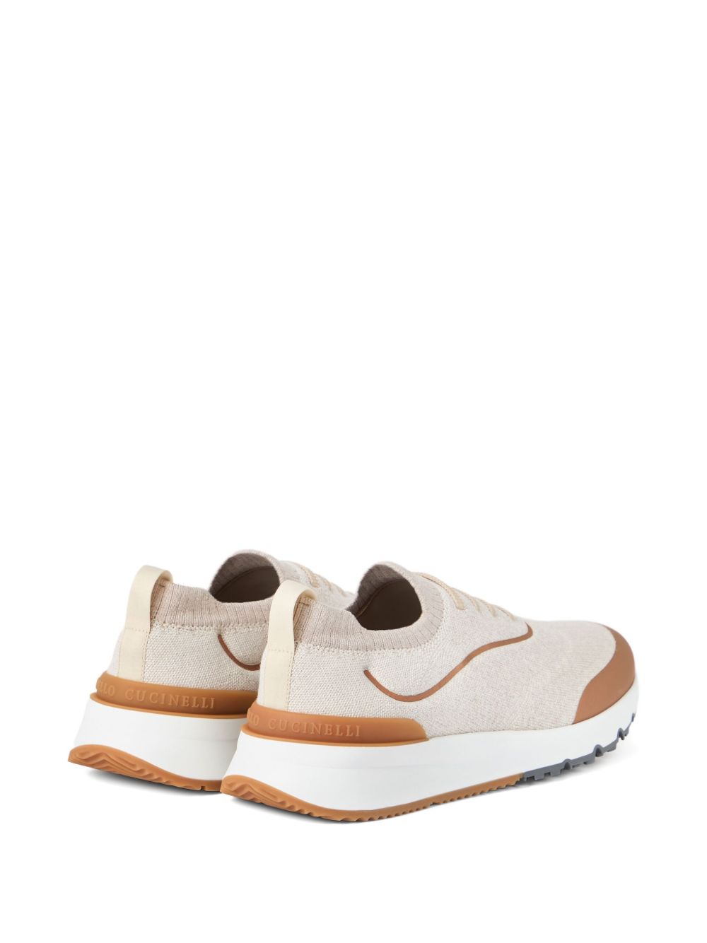 Brunello Cucinelli Techno cotton knit runners