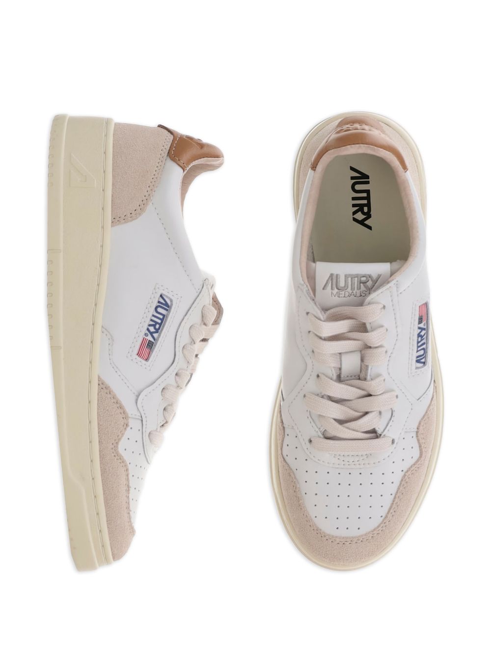 AUTRY Sneakers Leather Brown