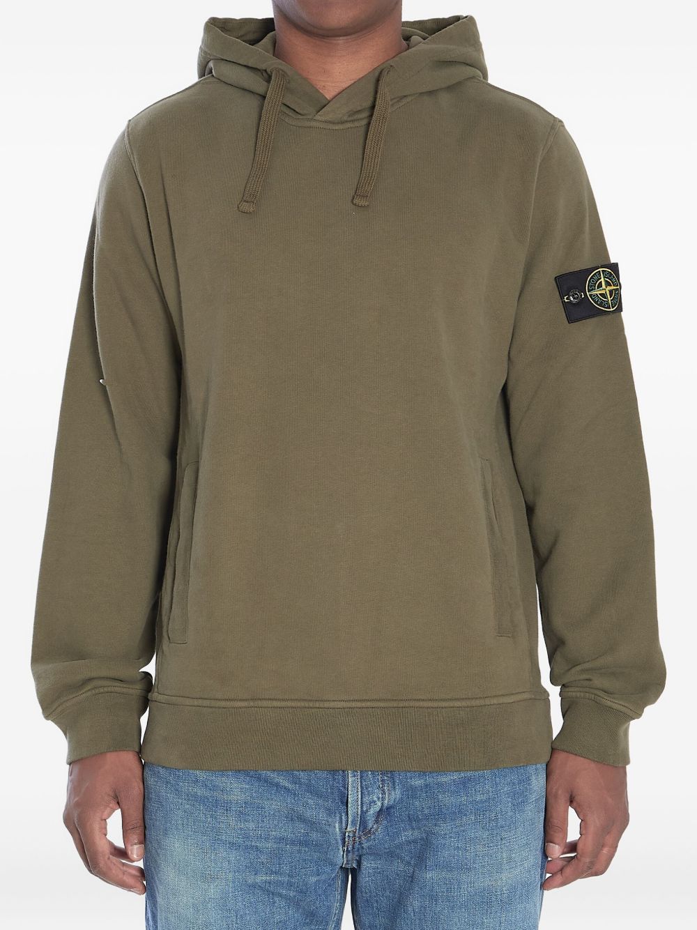 Stone Island Sweaters Green