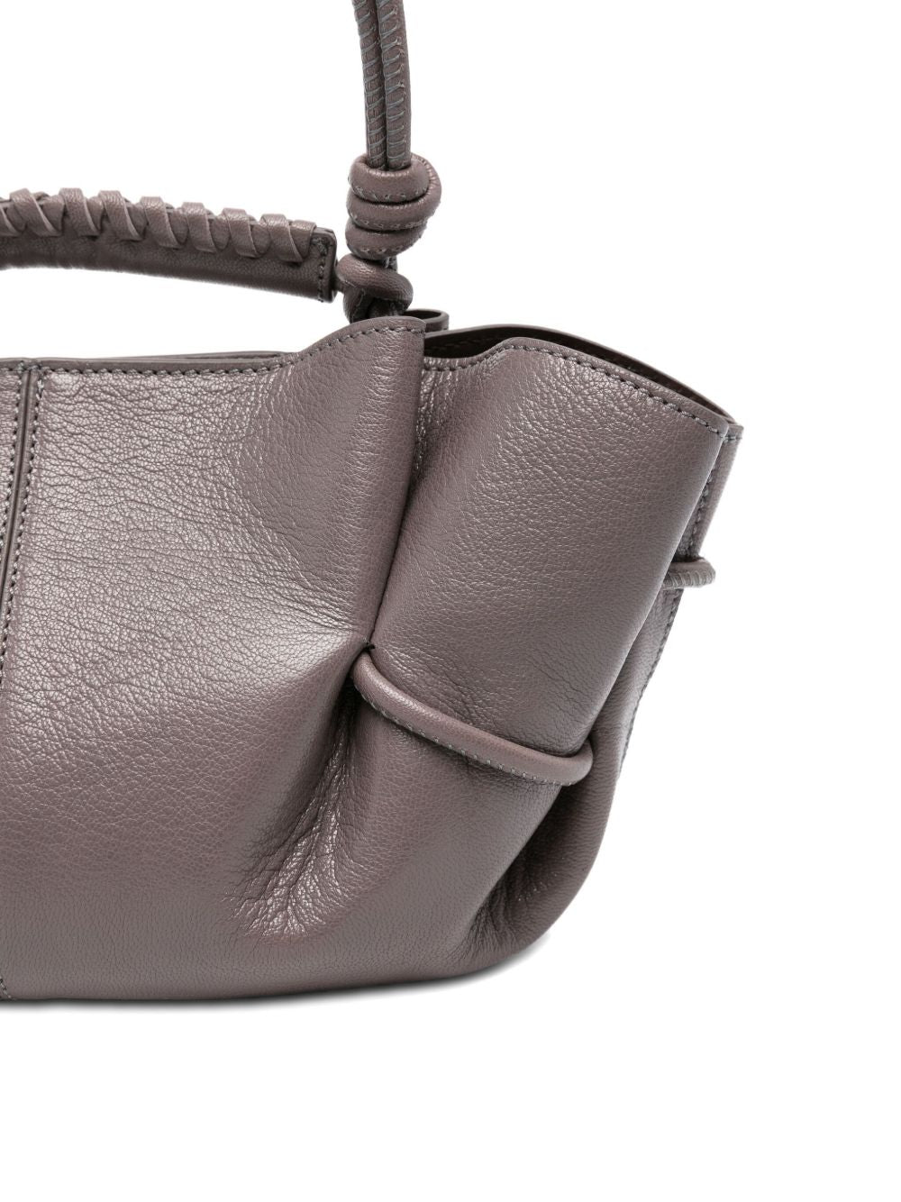 Hereu Arta braided-handle shoulder bag
