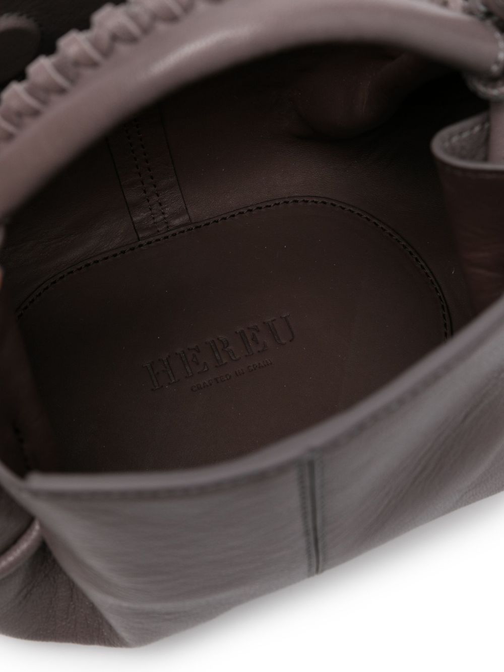 Hereu Arta braided-handle shoulder bag