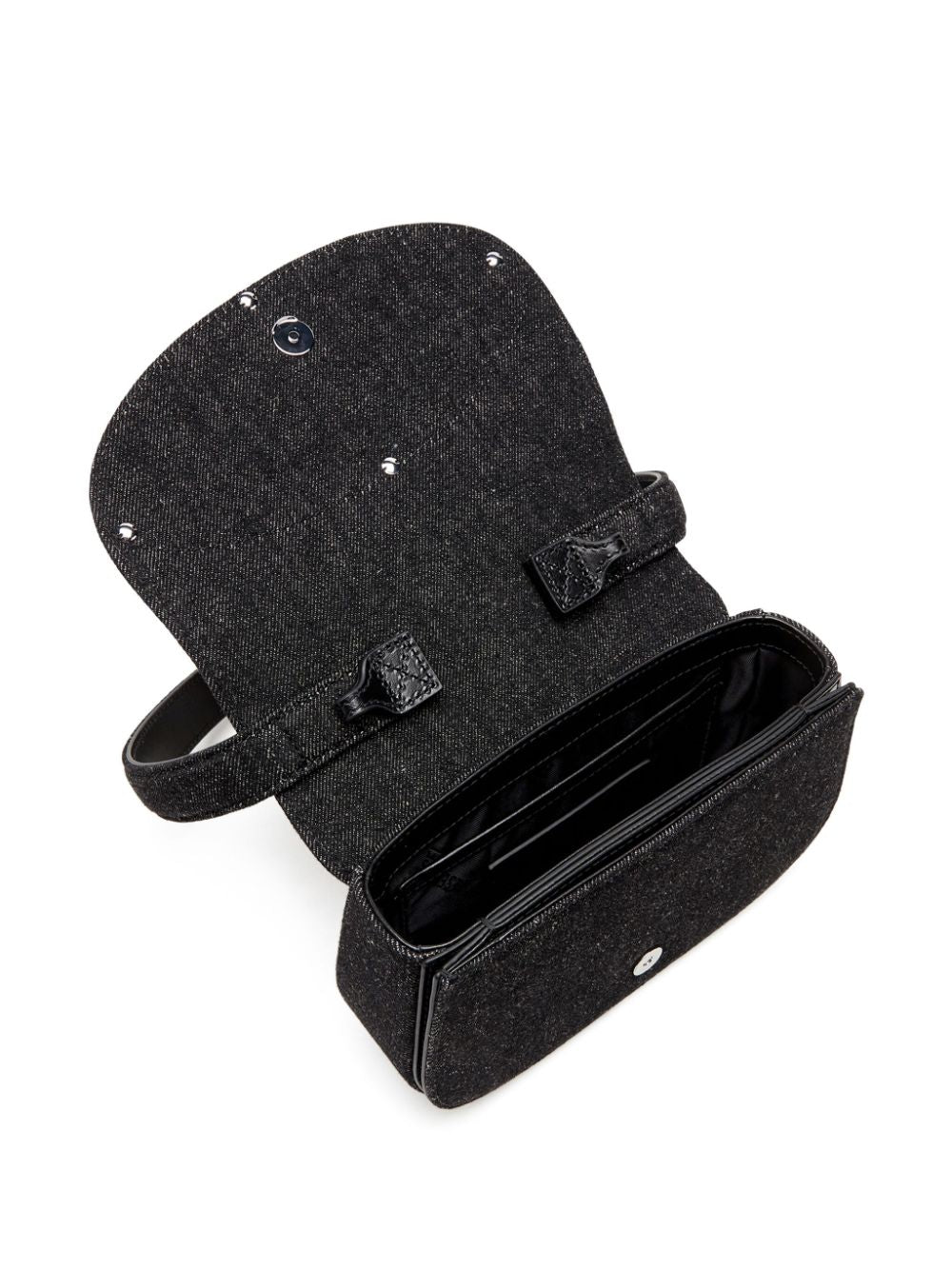 Diesel 1DR-Iconic shoulder bag in nappa leather