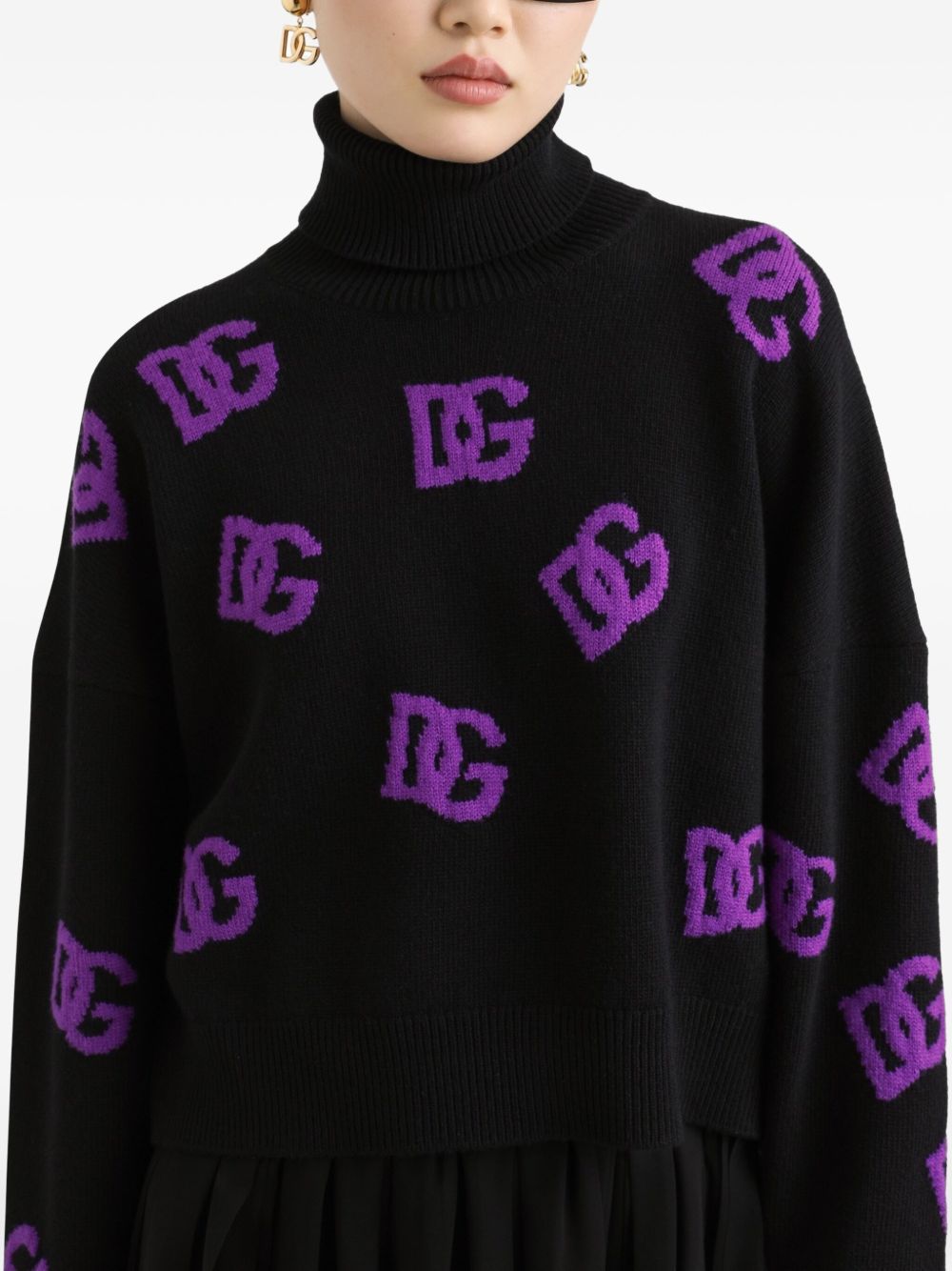 Dolce & Gabbana Wool DG-logo Sweater