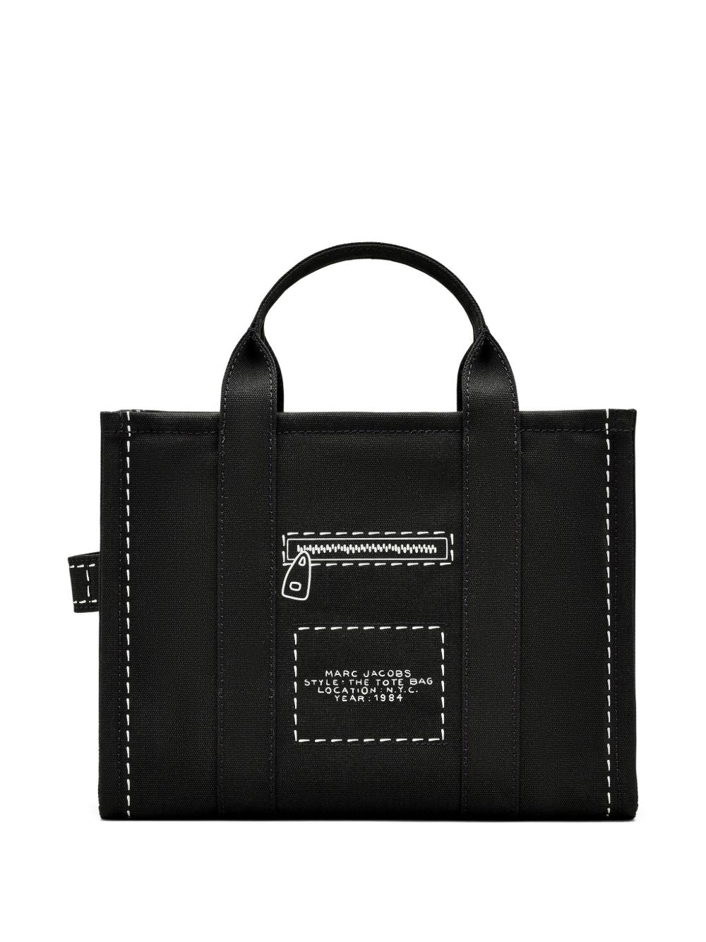 Marc Jacobs The Trompe L'Oeil Cargo Canvas Medium Tote Bag