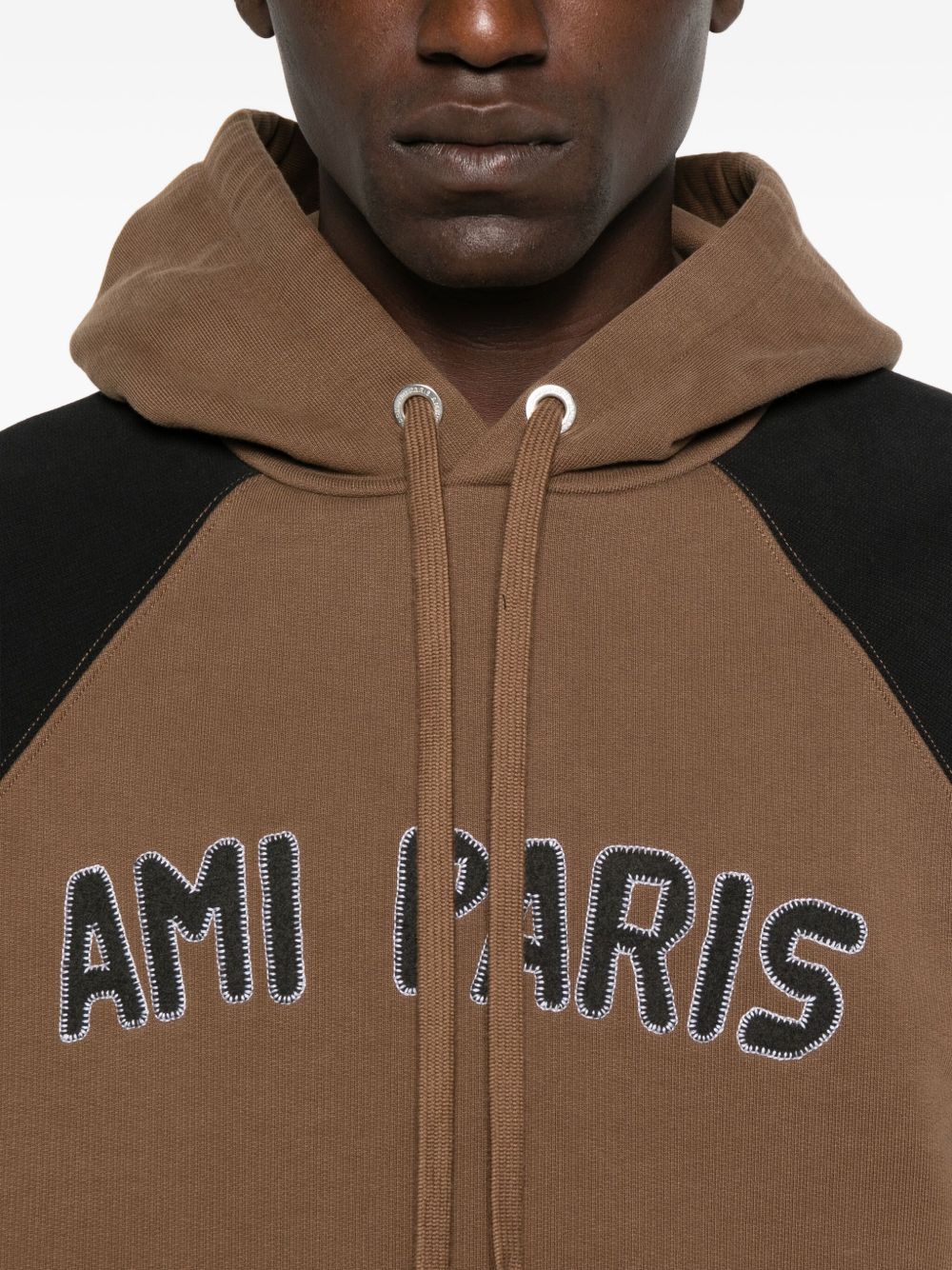 Ami Paris Sweaters Brown