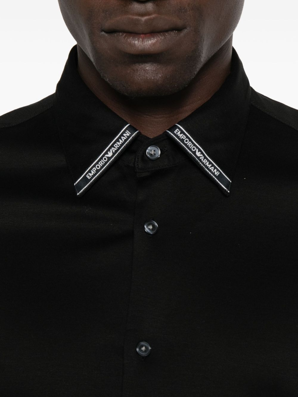 Emporio Armani Shirt with logo plaque