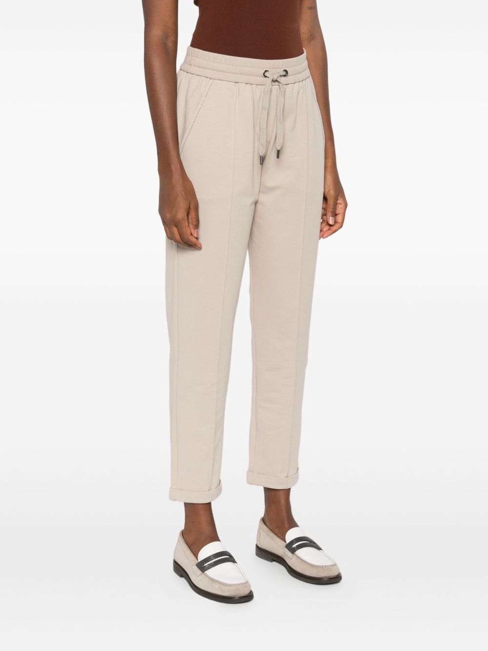 Brunello Cucinelli Cuffed track pants