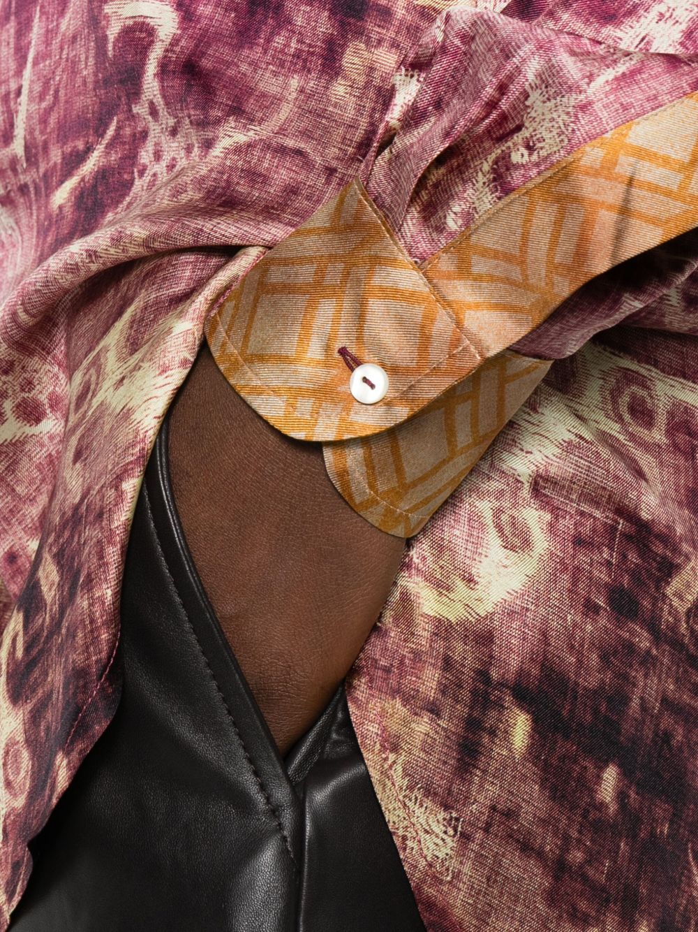 Pierre Louis Mascia Printed silk shirt