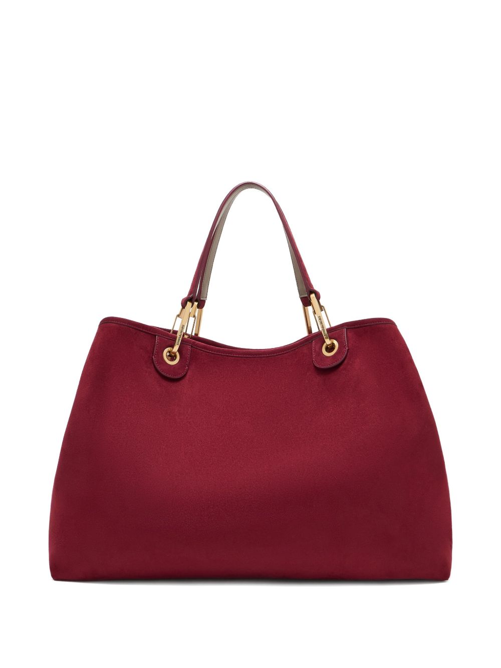 Emporio Armani Large MyEA shopper in imitation suede