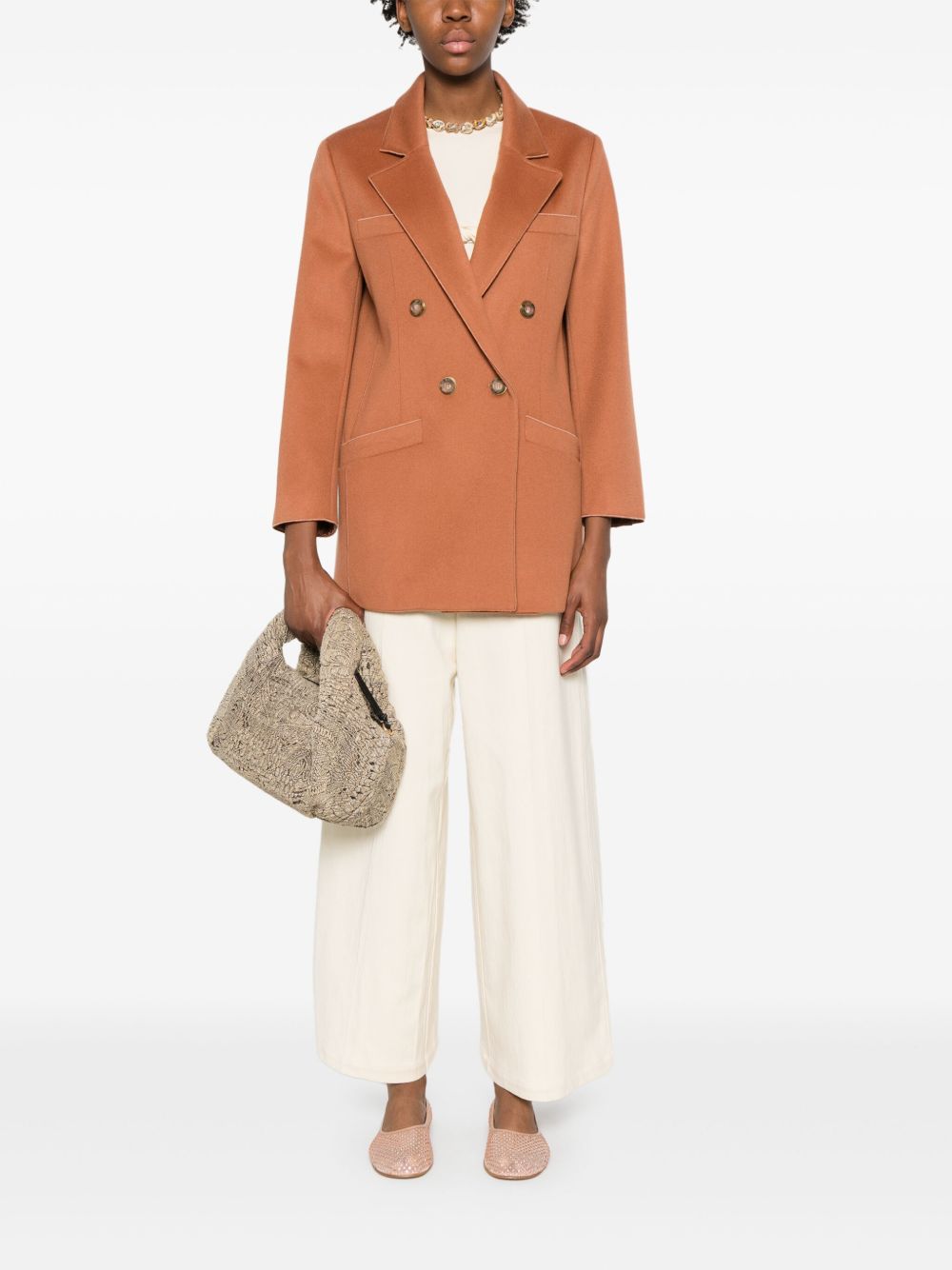 Forte Forte Trousers Beige