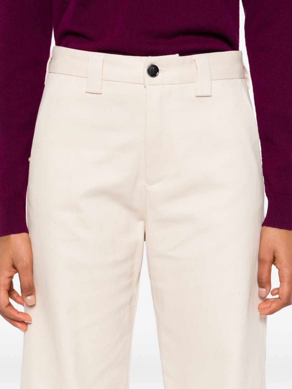 WHITE SAND Trousers Beige