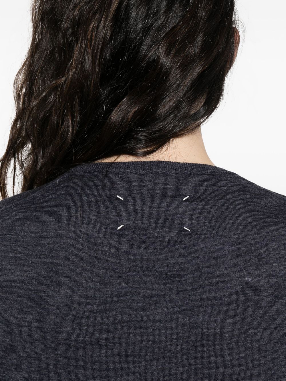 Maison Margiela Round-neck wool sweater