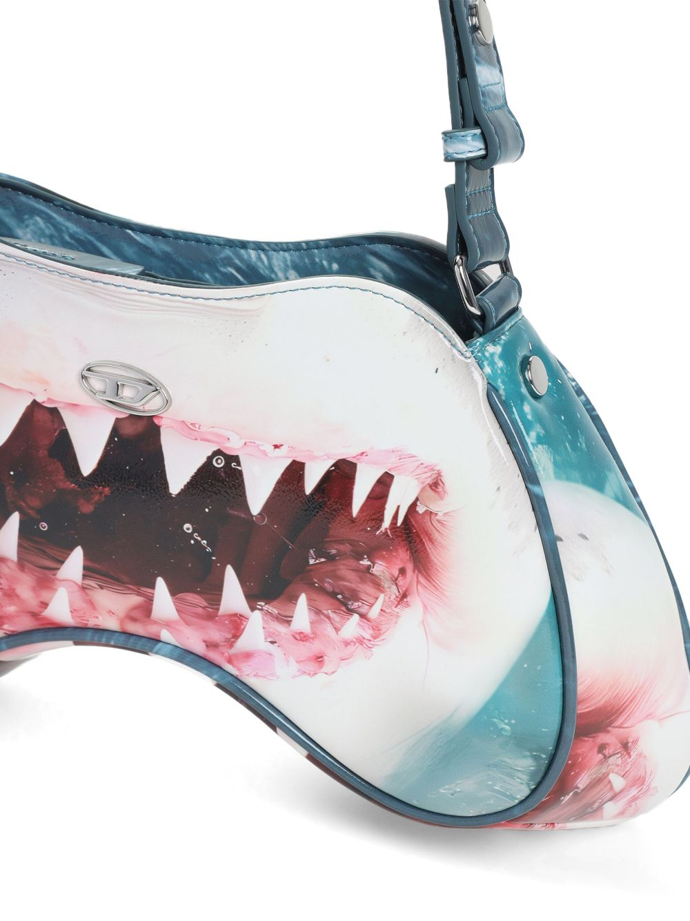 Diesel Play shark-mouth shoulder bag