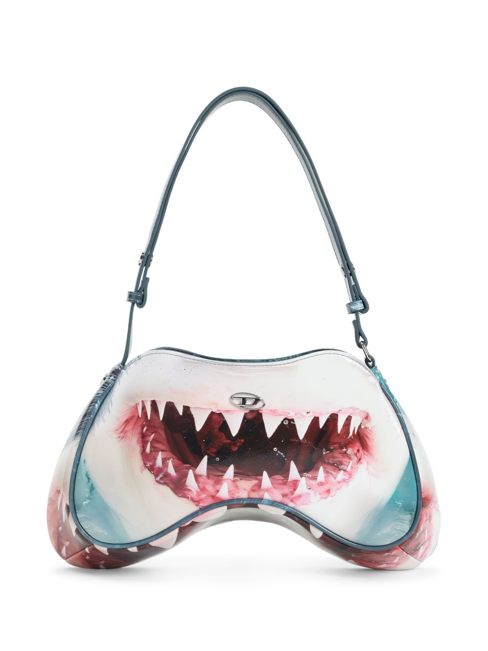 Diesel Play shark-mouth shoulder bag