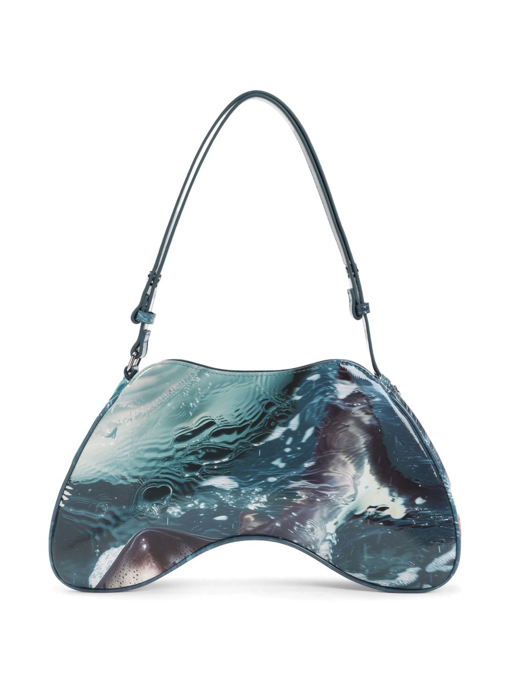 Diesel Play shark-mouth shoulder bag