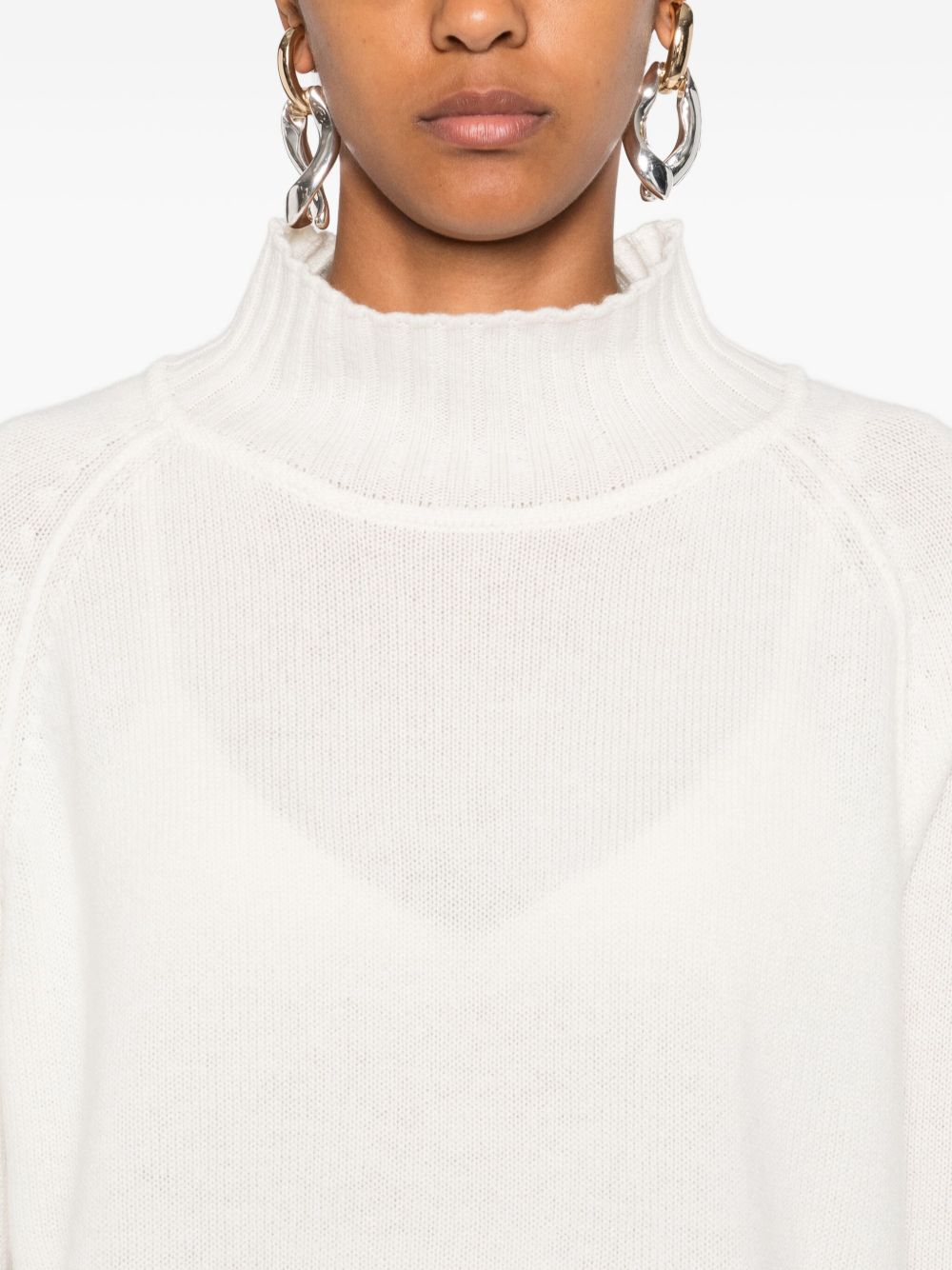BEYOU Sweaters White