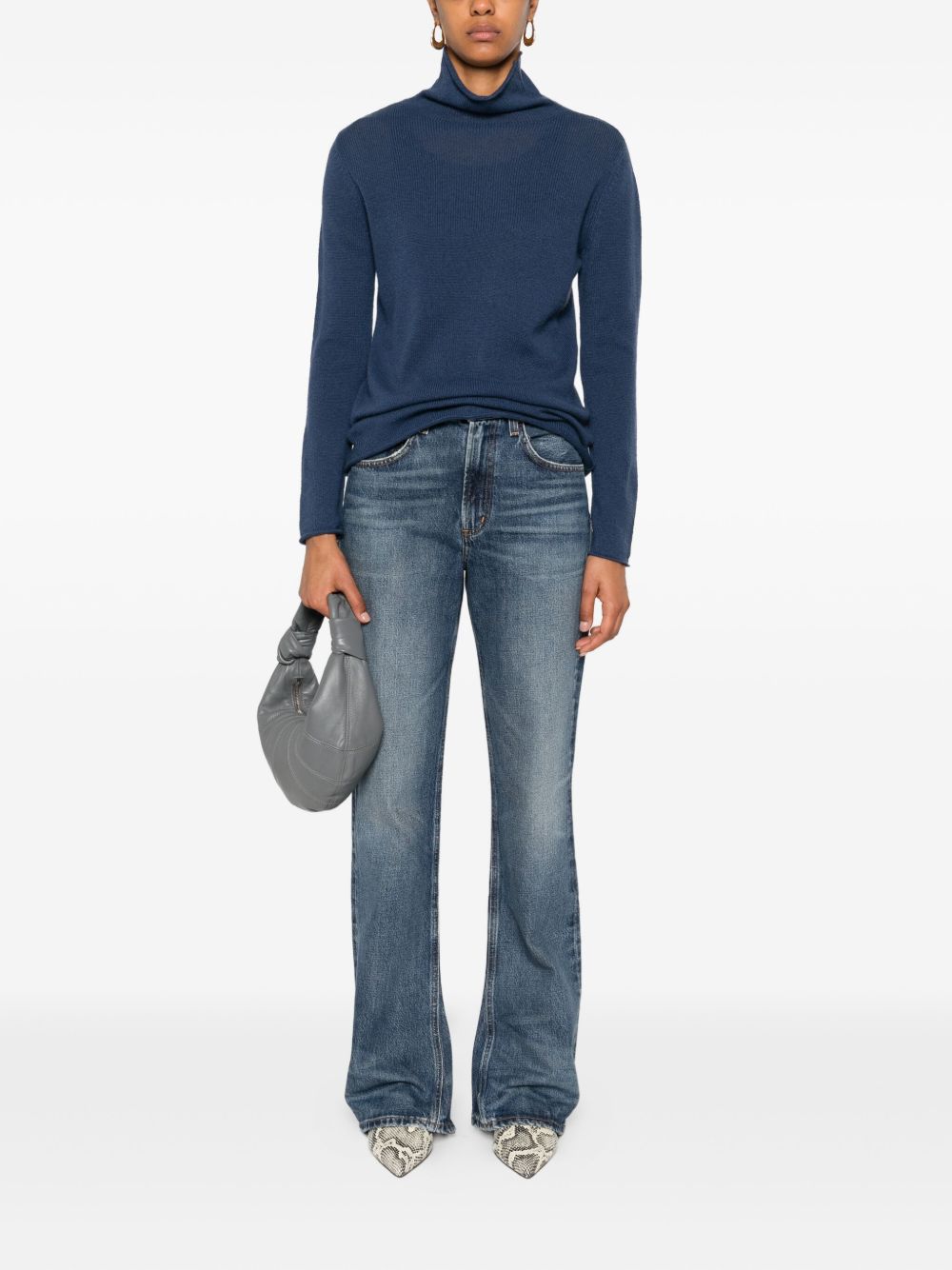 BEYOU Sweaters Clear Blue