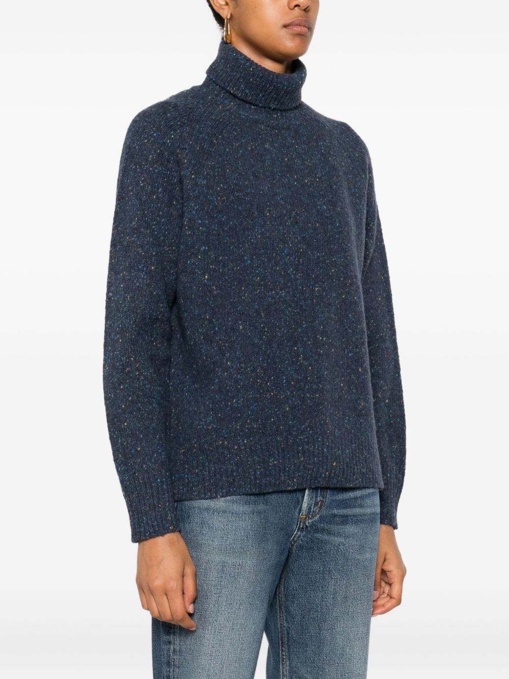 Beyou Wool turtle-neck sweater