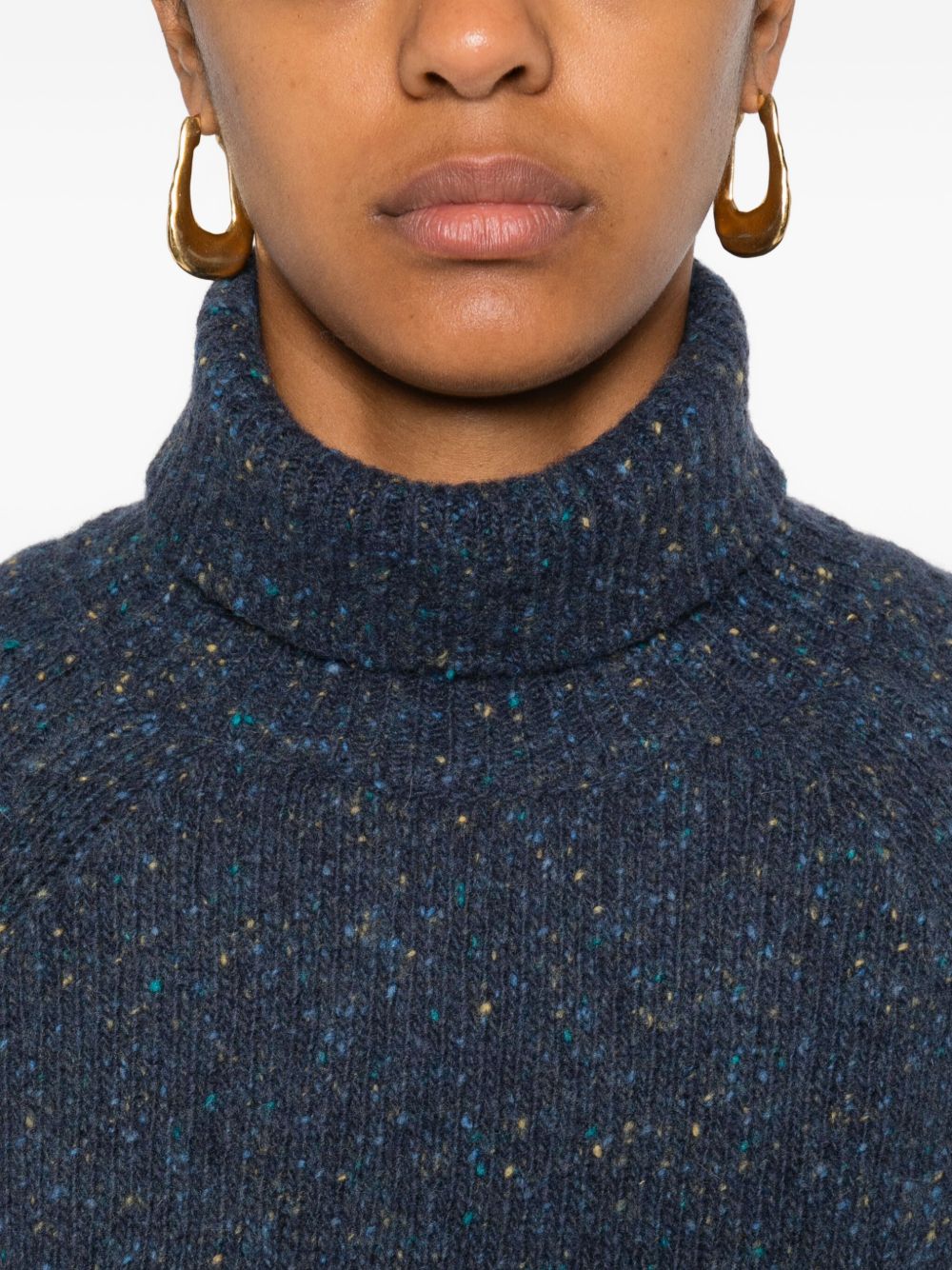 Beyou Wool turtle-neck sweater