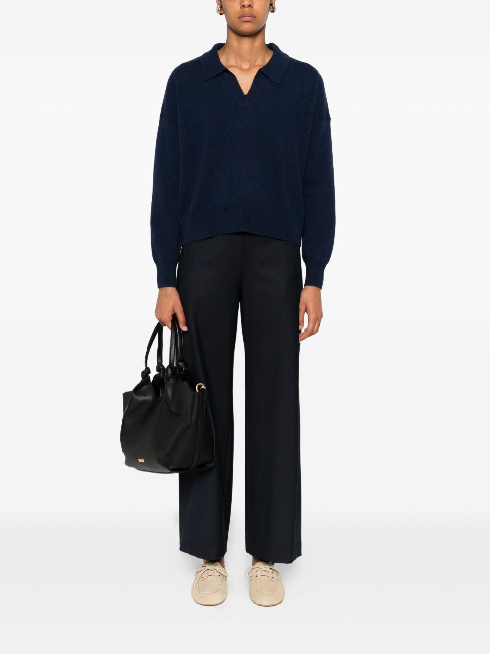 Via Masini 80 Trousers Blue