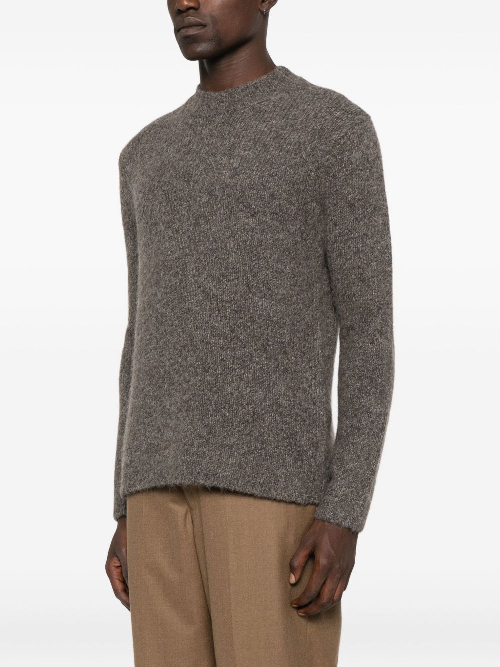 Emporio Armani Wool crew-neck sweater